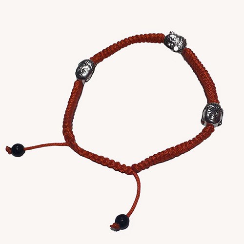 3 Buddha Head Bracelet