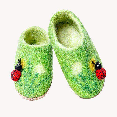 Baby Bug Felt Shoes