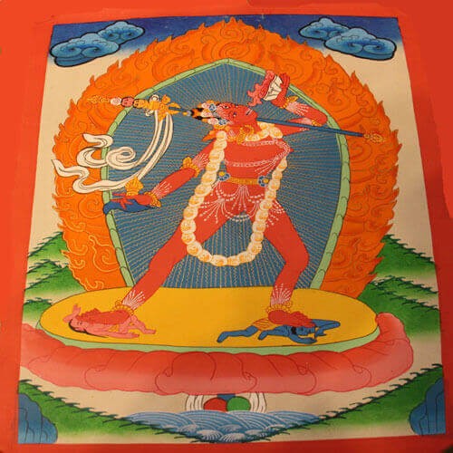 Bijra Yogini Thangka Painting