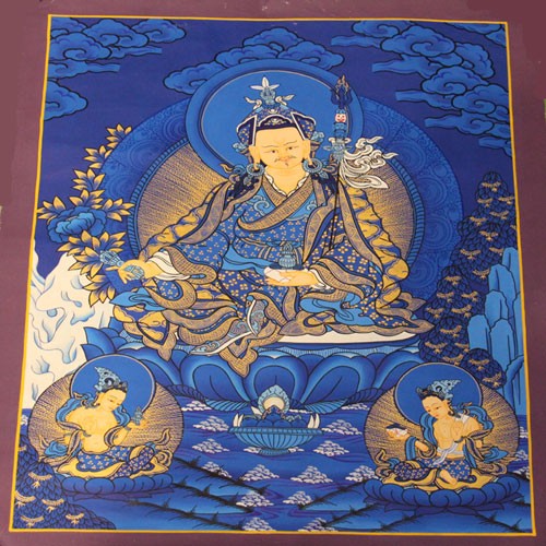 Guru Padma Sambhava Thangka Painting