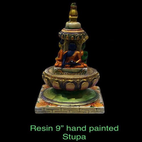 Hand Painted Statue