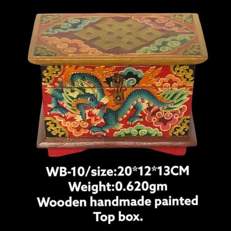 Wooden Handmade Painted Box 02