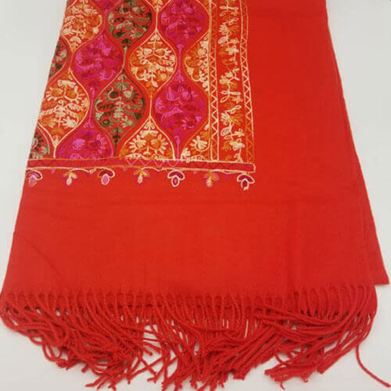 Embroidery Woolen Shawl 05