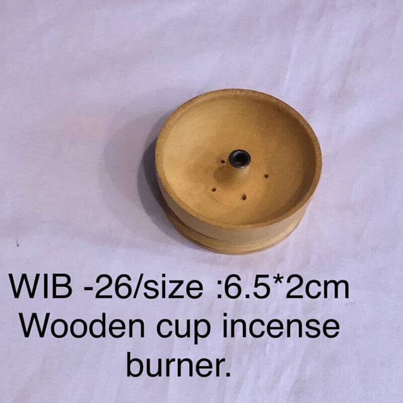 Wooden Cup Dhoop Burner