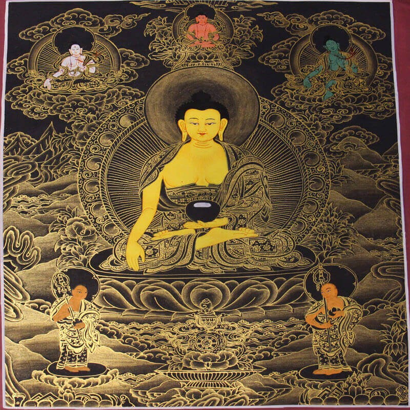 Buddha Thangka Painting