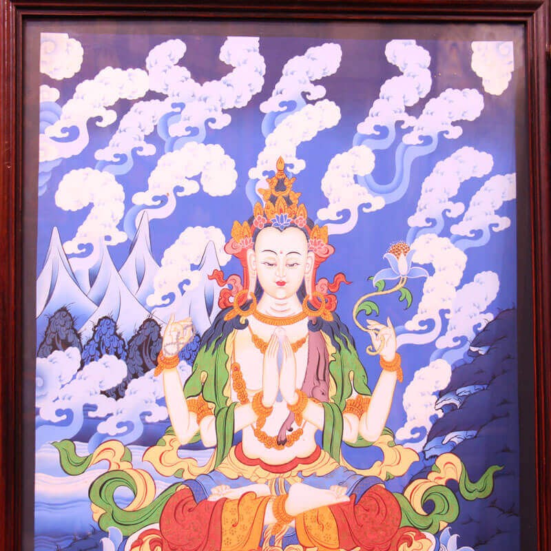 Changresi Handmade Thangka Painting