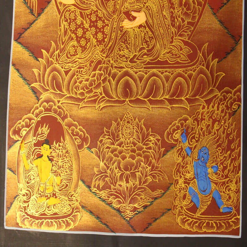 Padma Shambhava Thangka Painting