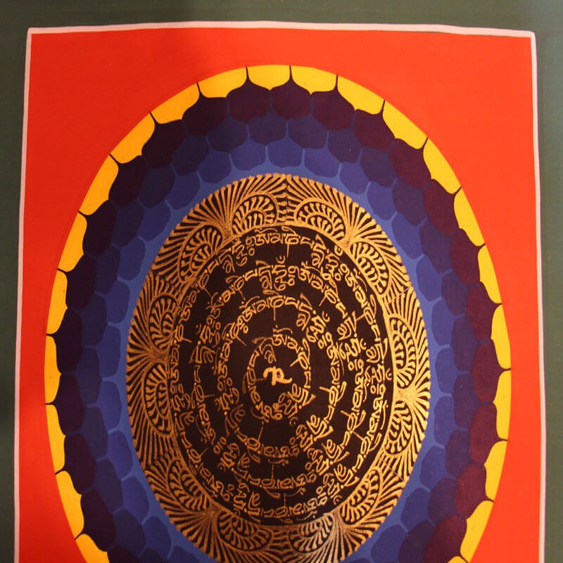 Mandala Mantra Painting