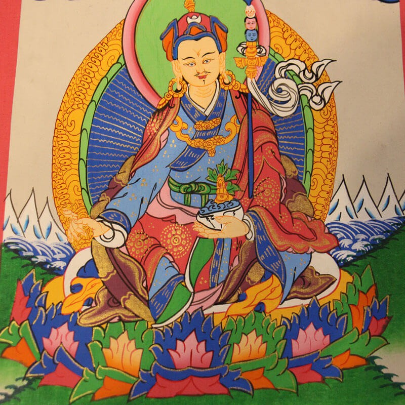 Guru Padma Thangka Painting