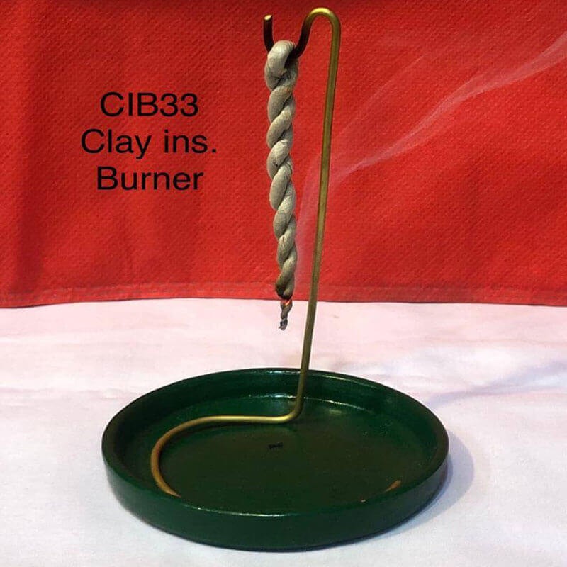 Clay Incense Burner