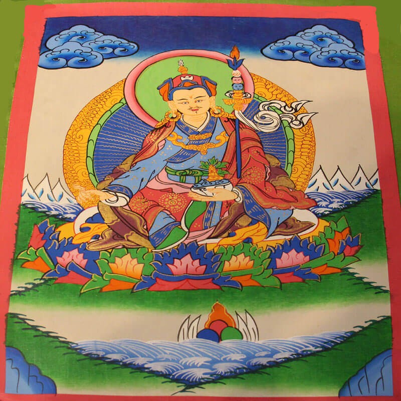 Guru Padma Thangka Painting