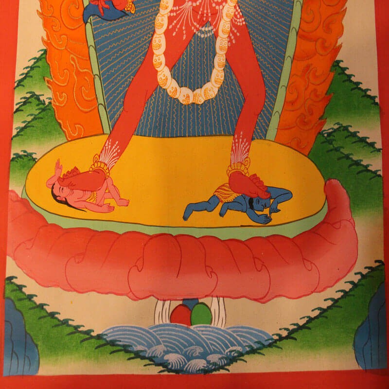 Bijra Yogini Thangka Painting