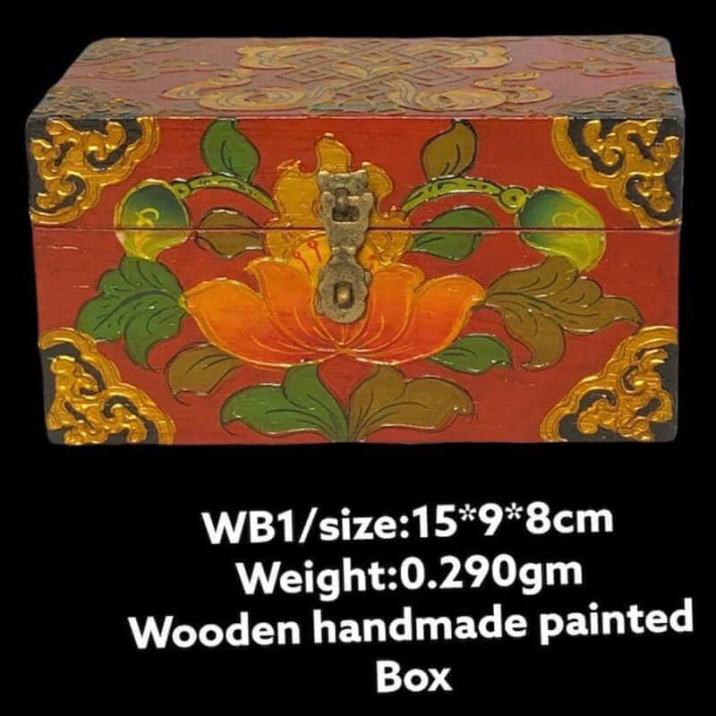 Wooden Handmade Painted Box 11