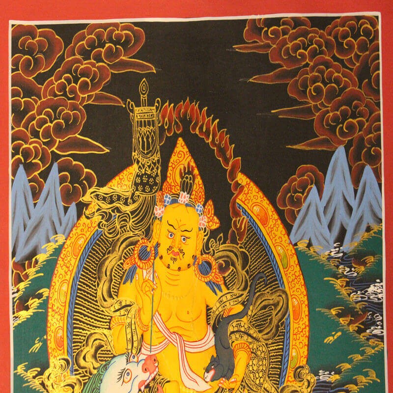 Zambala Thangka Painting