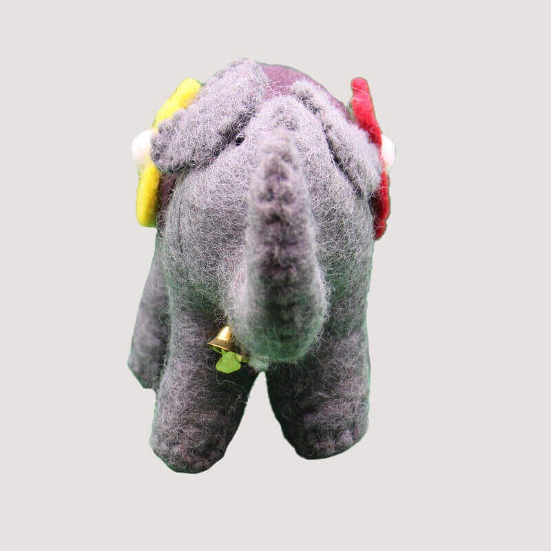 Elephant Felt Doll