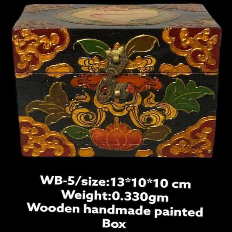 Wooden Handmade Painted Box 13