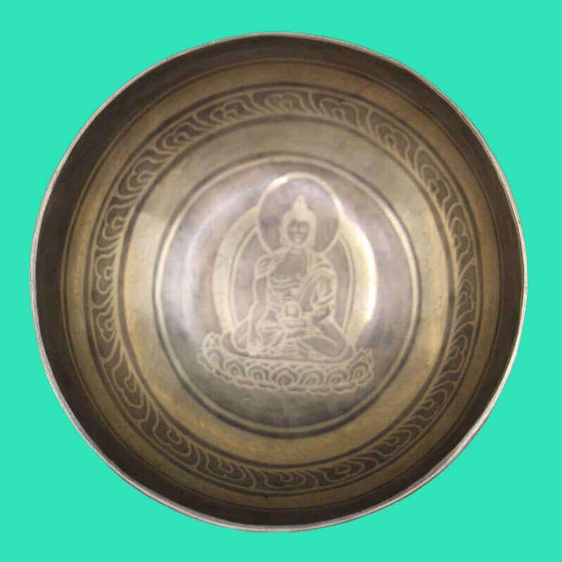 Buddha Carving Singing Bowl