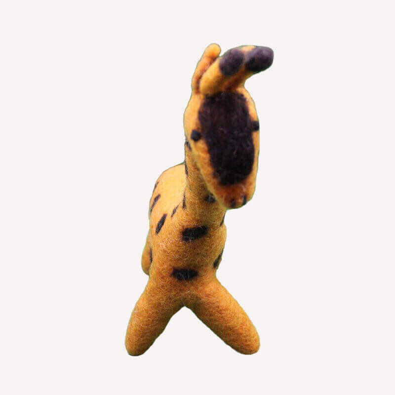 Handmade Felt Giraffe Doll
