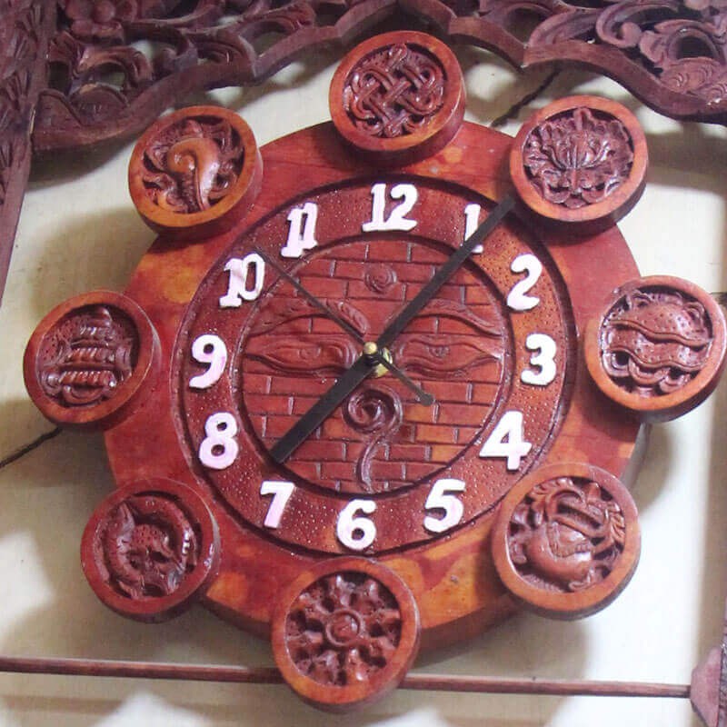 Wooden Carving Watch