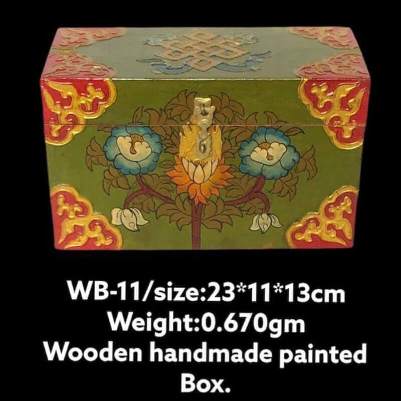 Wooden Handmade Painted Box 04