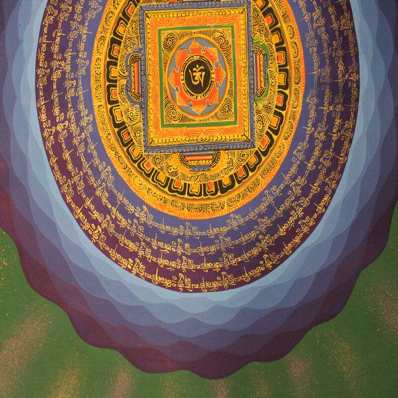 Mantra Thangka Painting 06