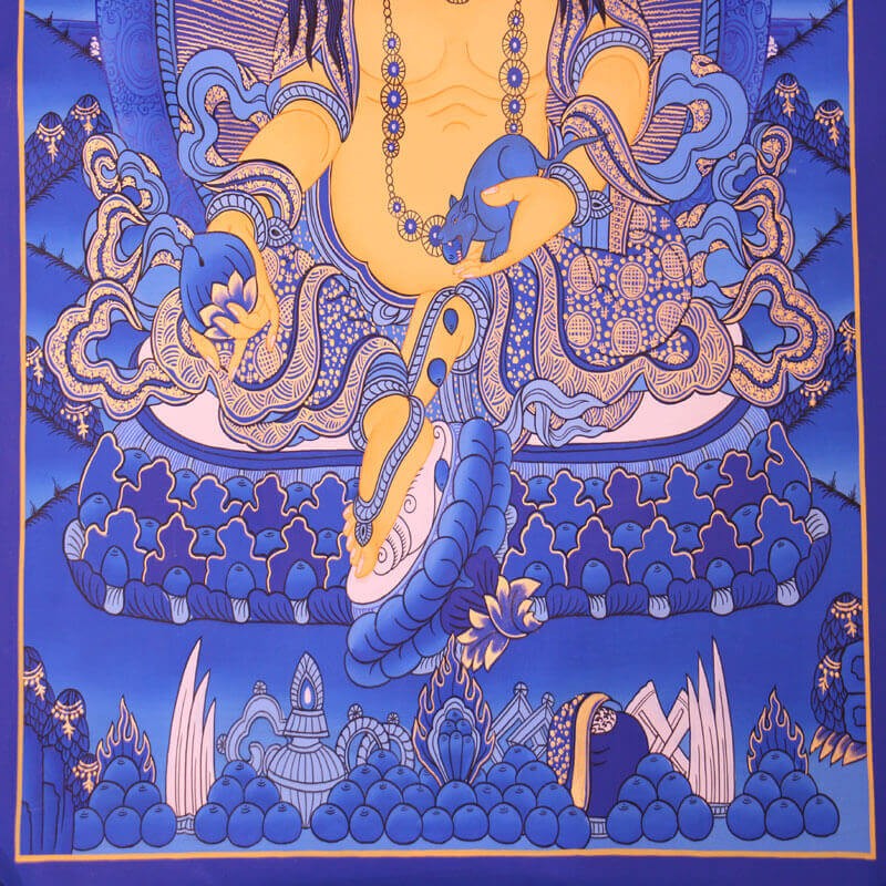 Jambala Thangka Painting