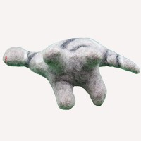 Handmade Felt Dinosaur