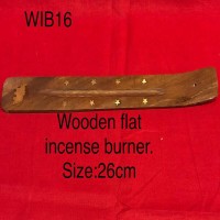 Wooden Flat Incense Burner