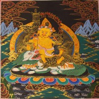 Zambala Thangka Painting