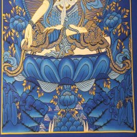White Tara Thanka Painting