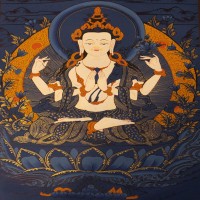 Changrechi Thanka Painting