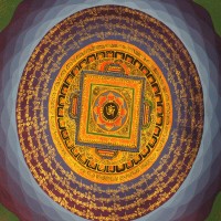 Mantra Thangka Painting 06
