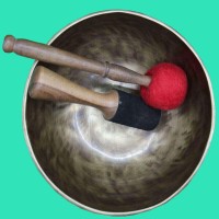 23 Cm Full Moon Singing Bowl