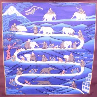 Way to Heaven Thangka Painting