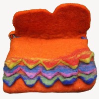 Owl Shaped Felt Baby Purse