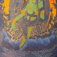 Green Tara Thangka