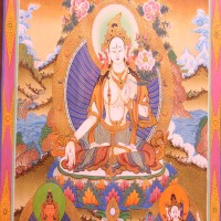 White Tara Thangka Art