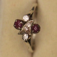 Garnet Plus Zerconya Ring