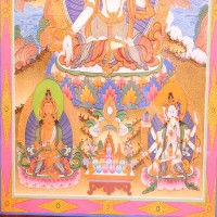 White Tara Thangka Art
