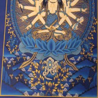 Chandeshwori Thangka Painting