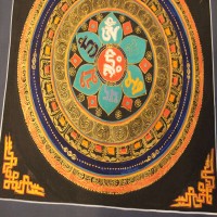 Flower Painting Thangka