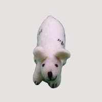 Felt Polar Bear
