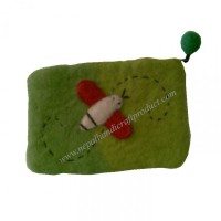 Butterfly Felt Purse