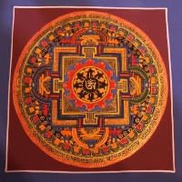 Mandala Om Painting Thangka