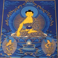 Shakyamuni Buddha Thangka Painting