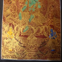 Green Tara Painting Thangka