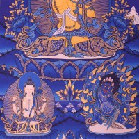 Manjushree Thangka Painting