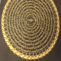 Buddha Eyes With Full Mantra Thangka Painting