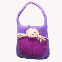 Felt Bag With Doll