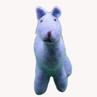 Purple Lamb Felt Doll